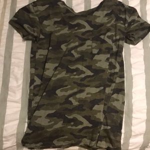 One pocket camp t-shirt